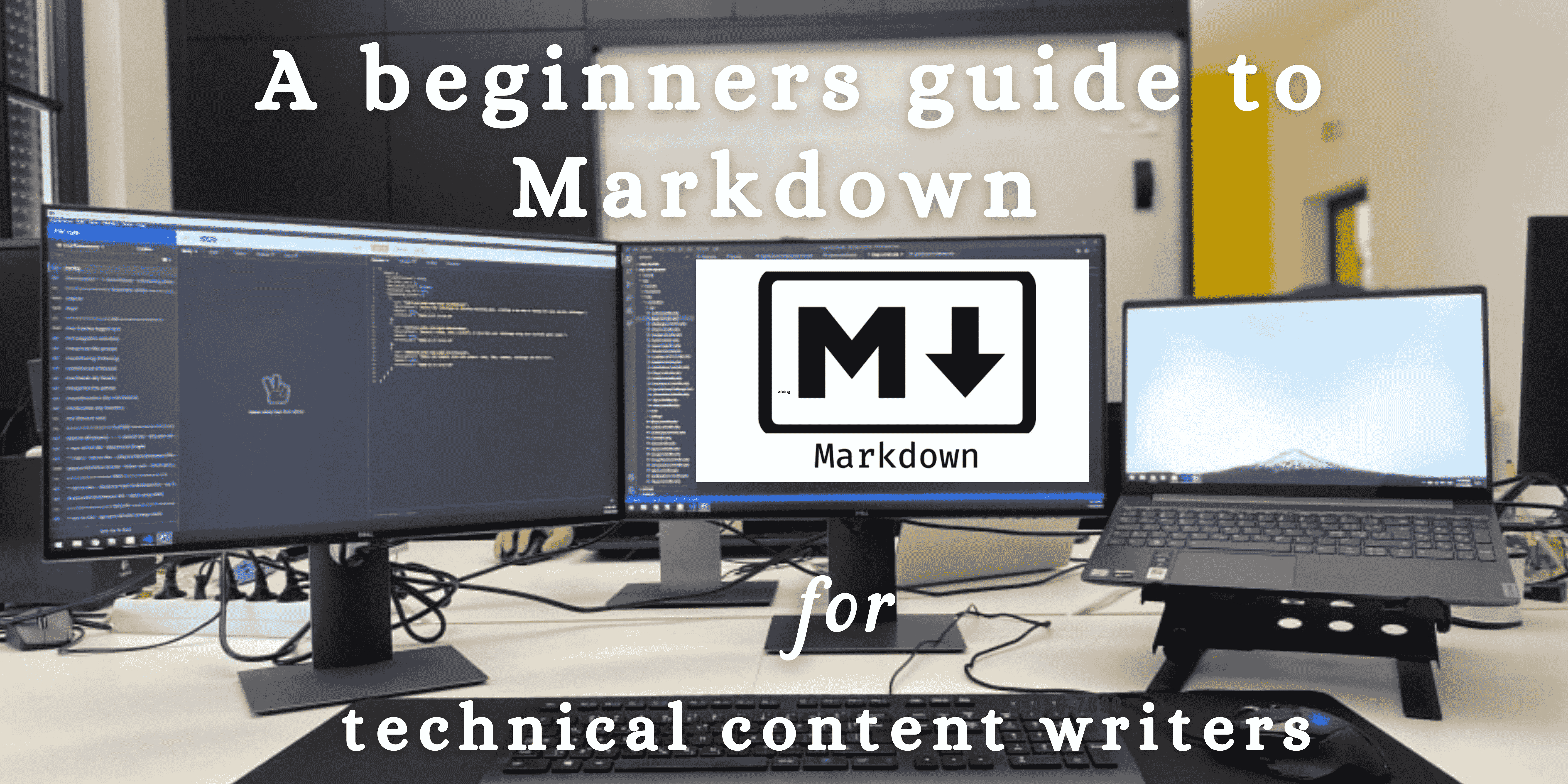 A beginners guide to Markdown for technical content writers