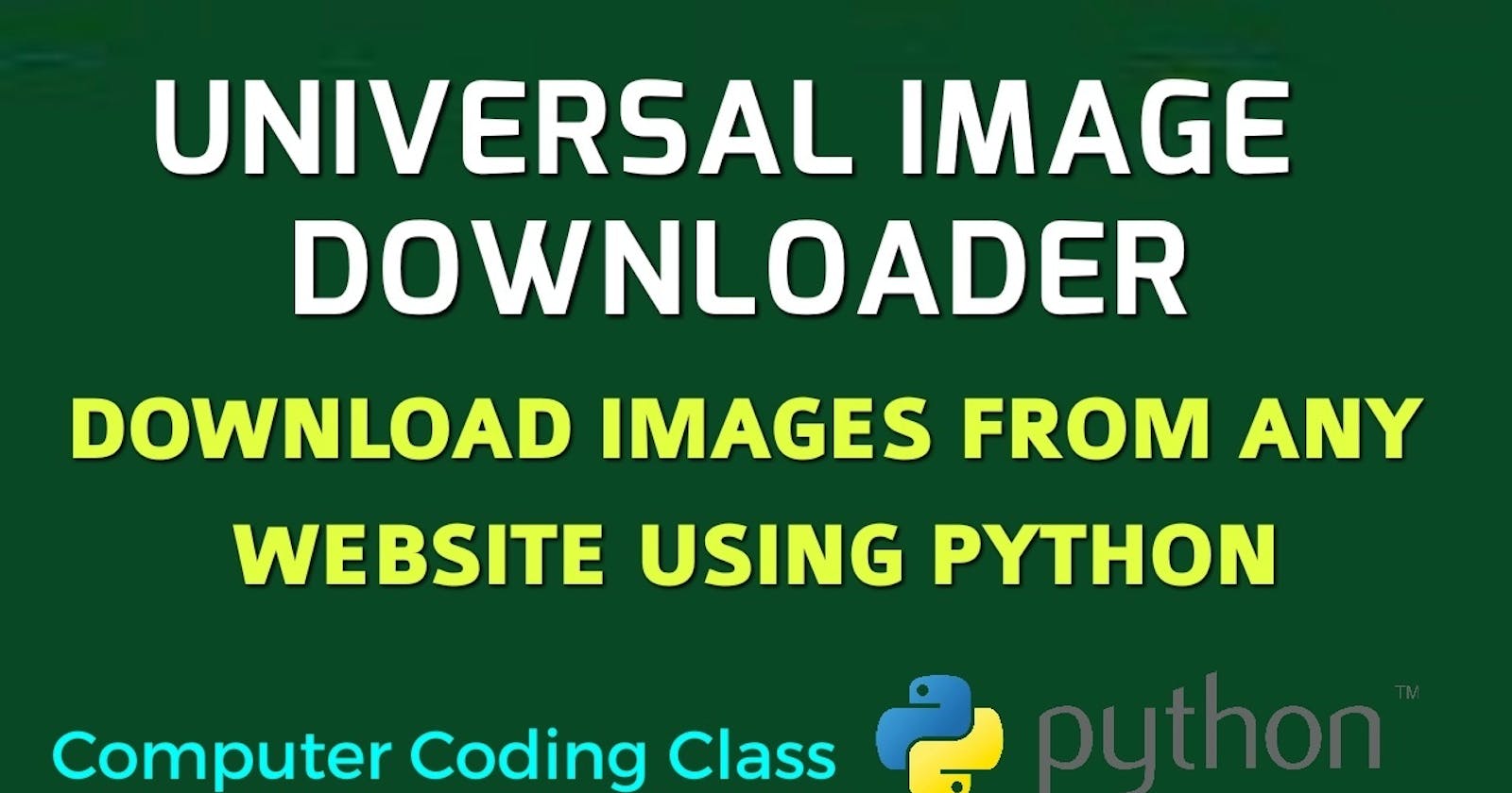 How to Download Image from URL in Python