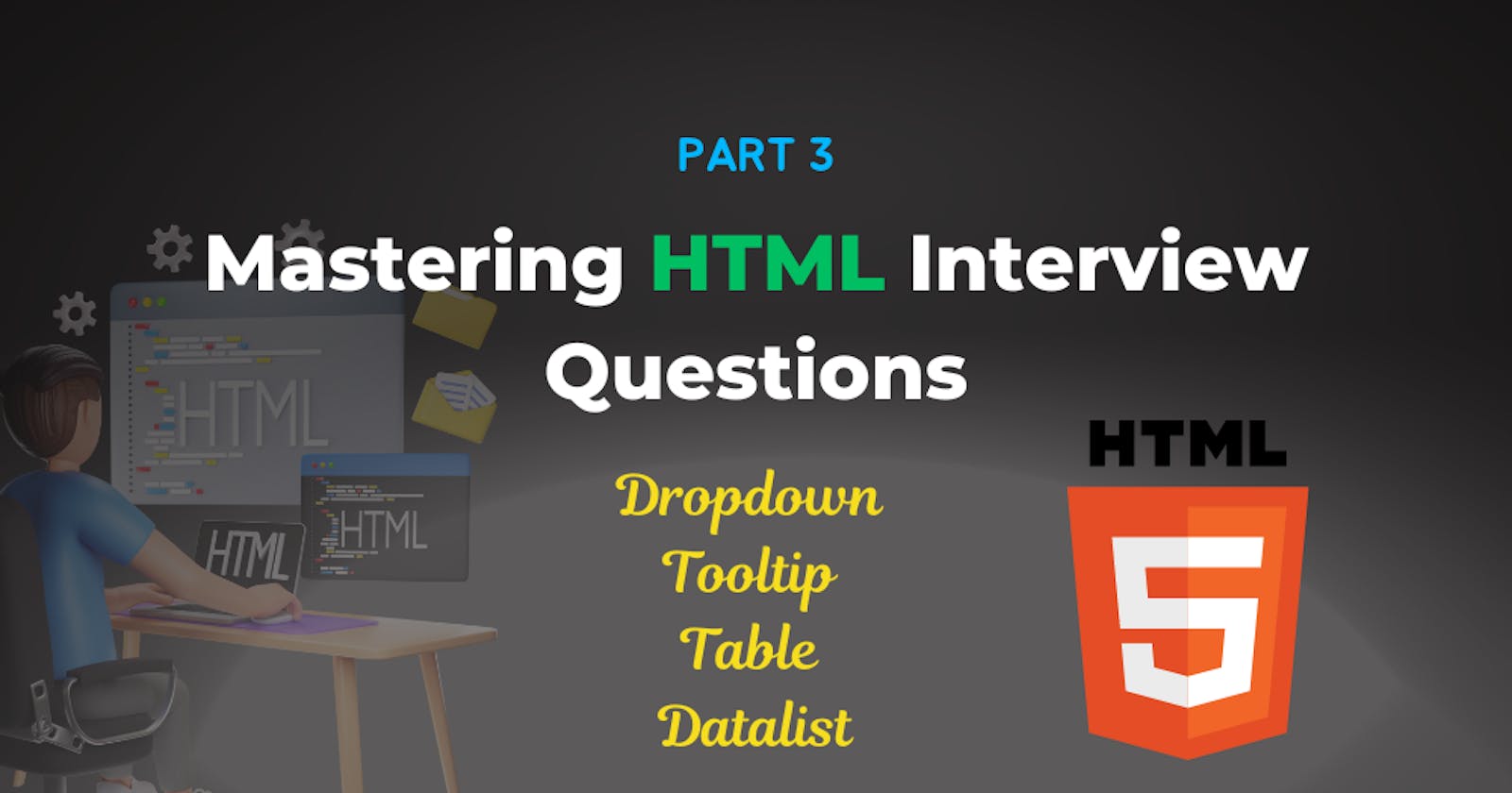 Mastering HTML Interview Questions Part-3: Custom Bullets, Form Validation, Table and YouTube Embeds