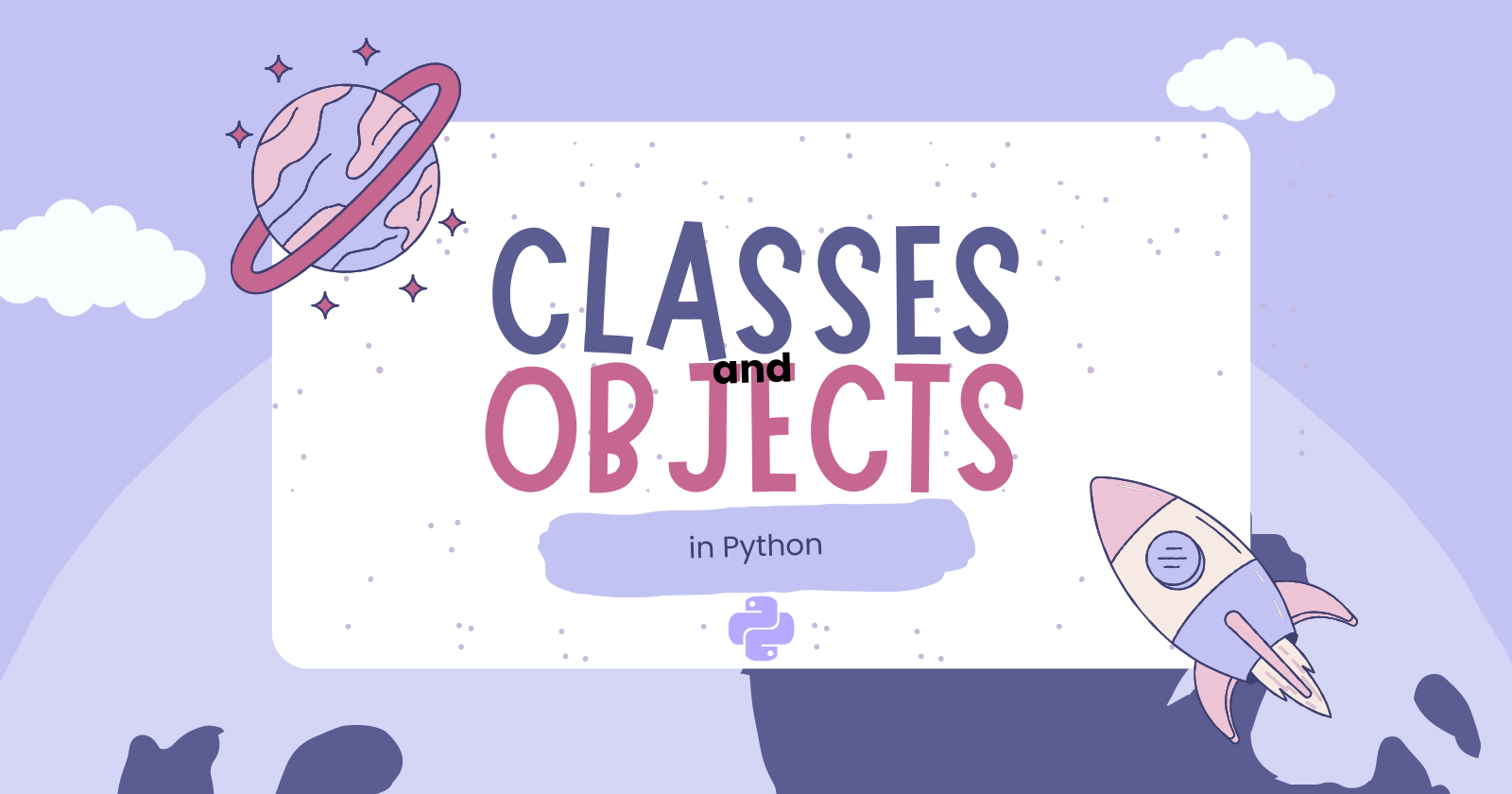Classes and Objects