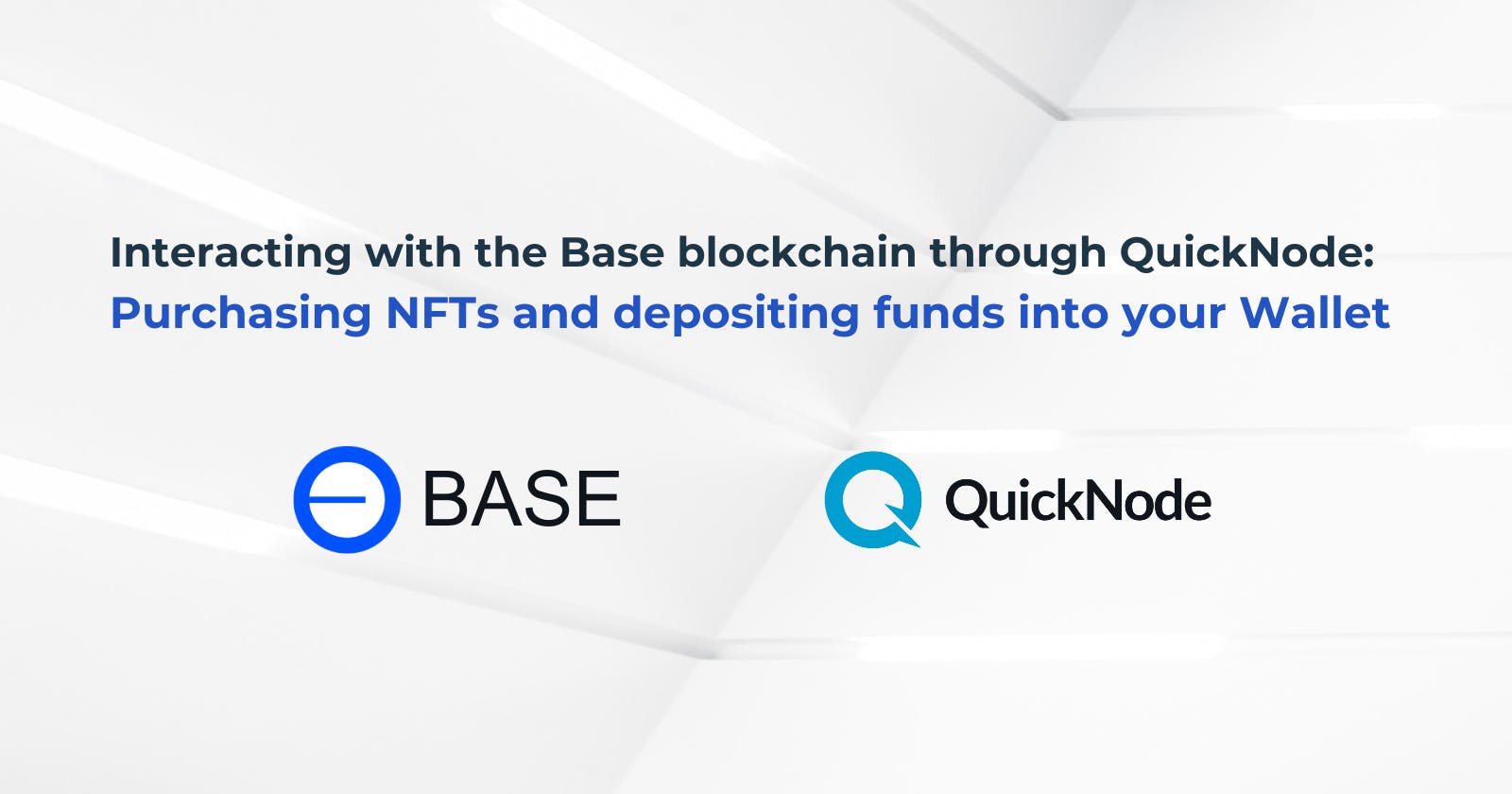 Interacting with the Base blockchain through QuickNode