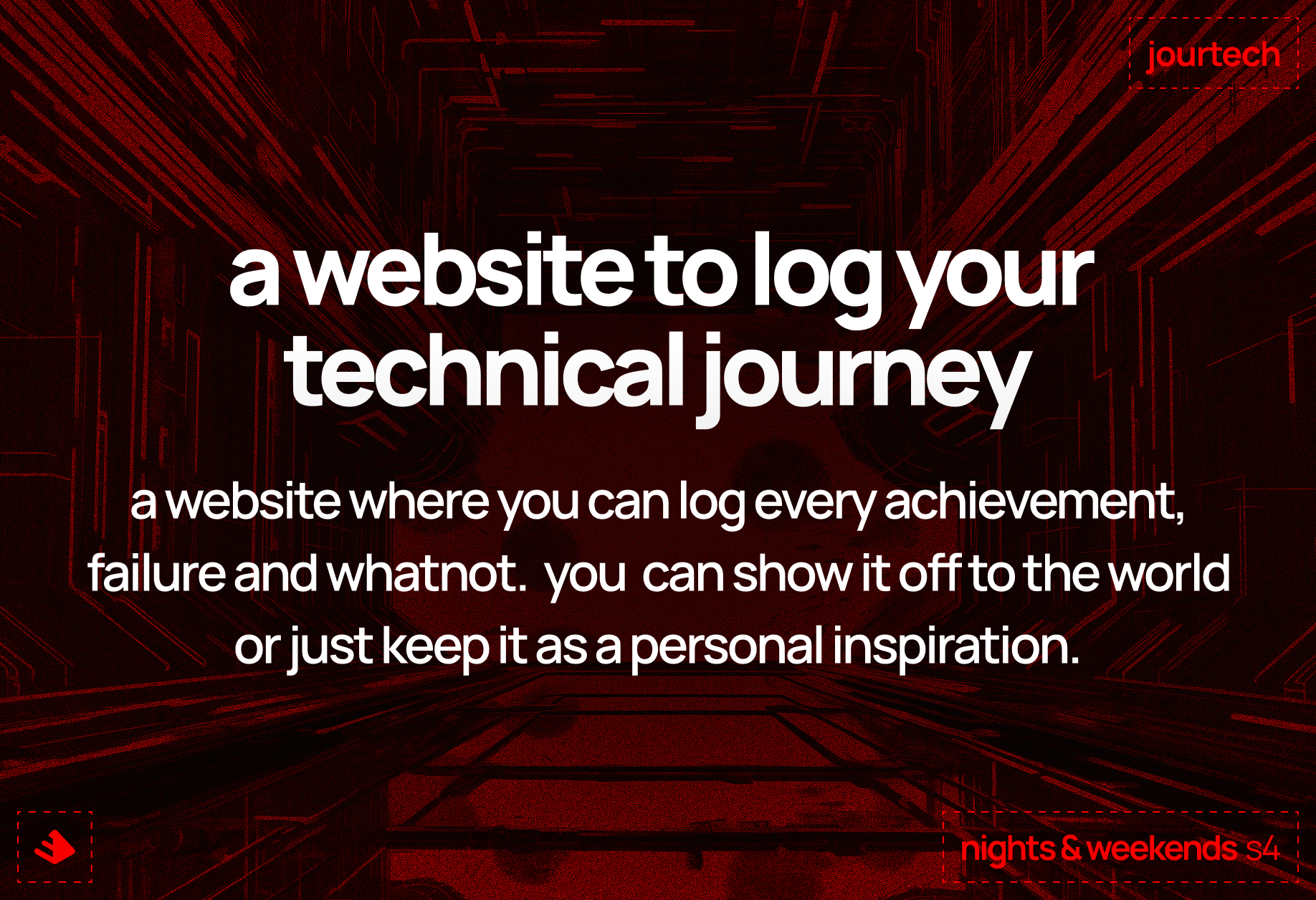 a website to log your technical journey
