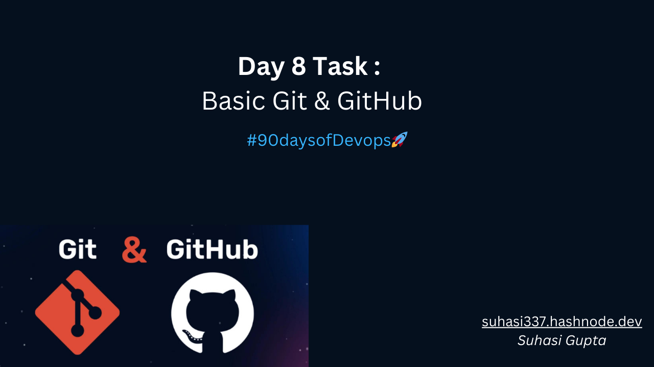 π₯Day8#90daysDevops Challenge