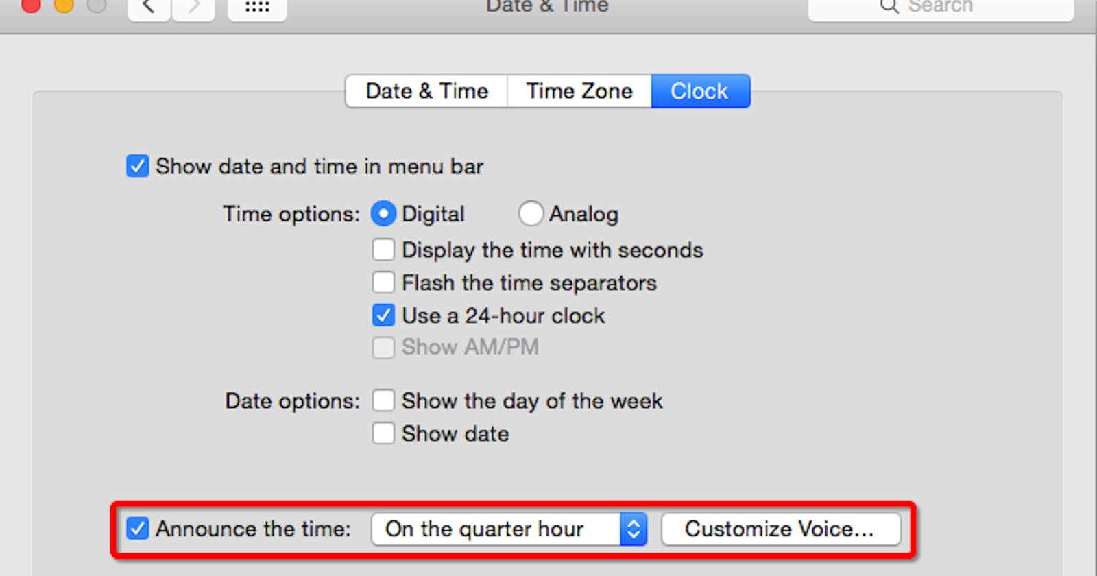 15 Minute Timer on Mac