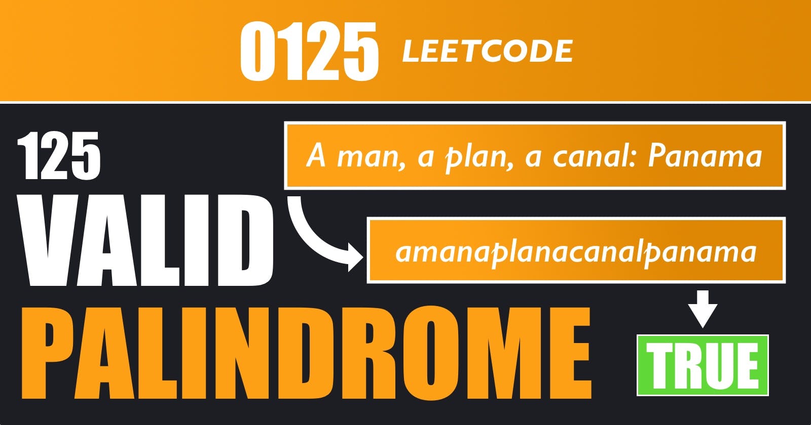 Valid Palindrome - Leetcode 125