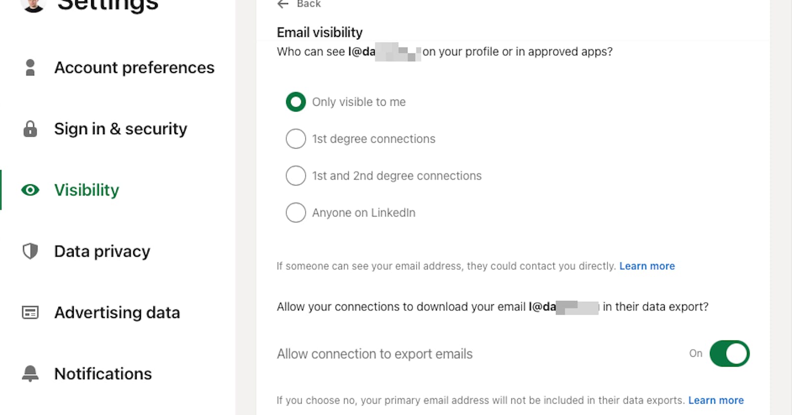 How to hide your email address on LinkedIn
