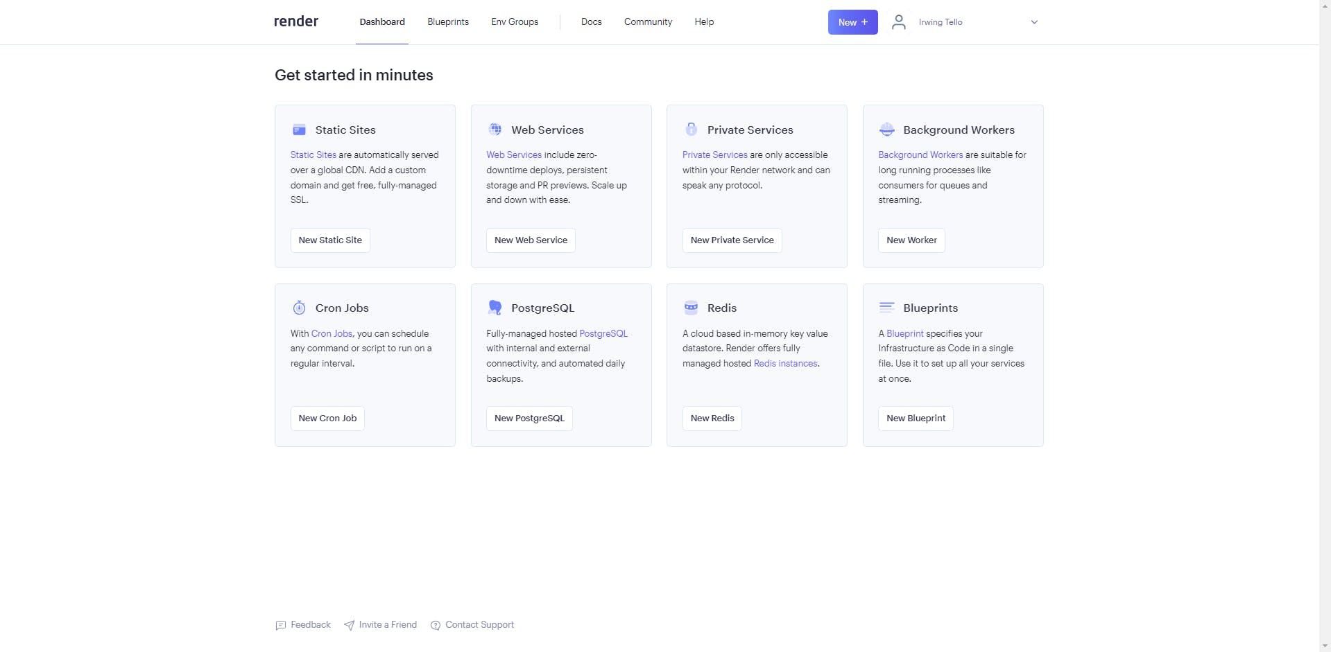 Render Dashboard