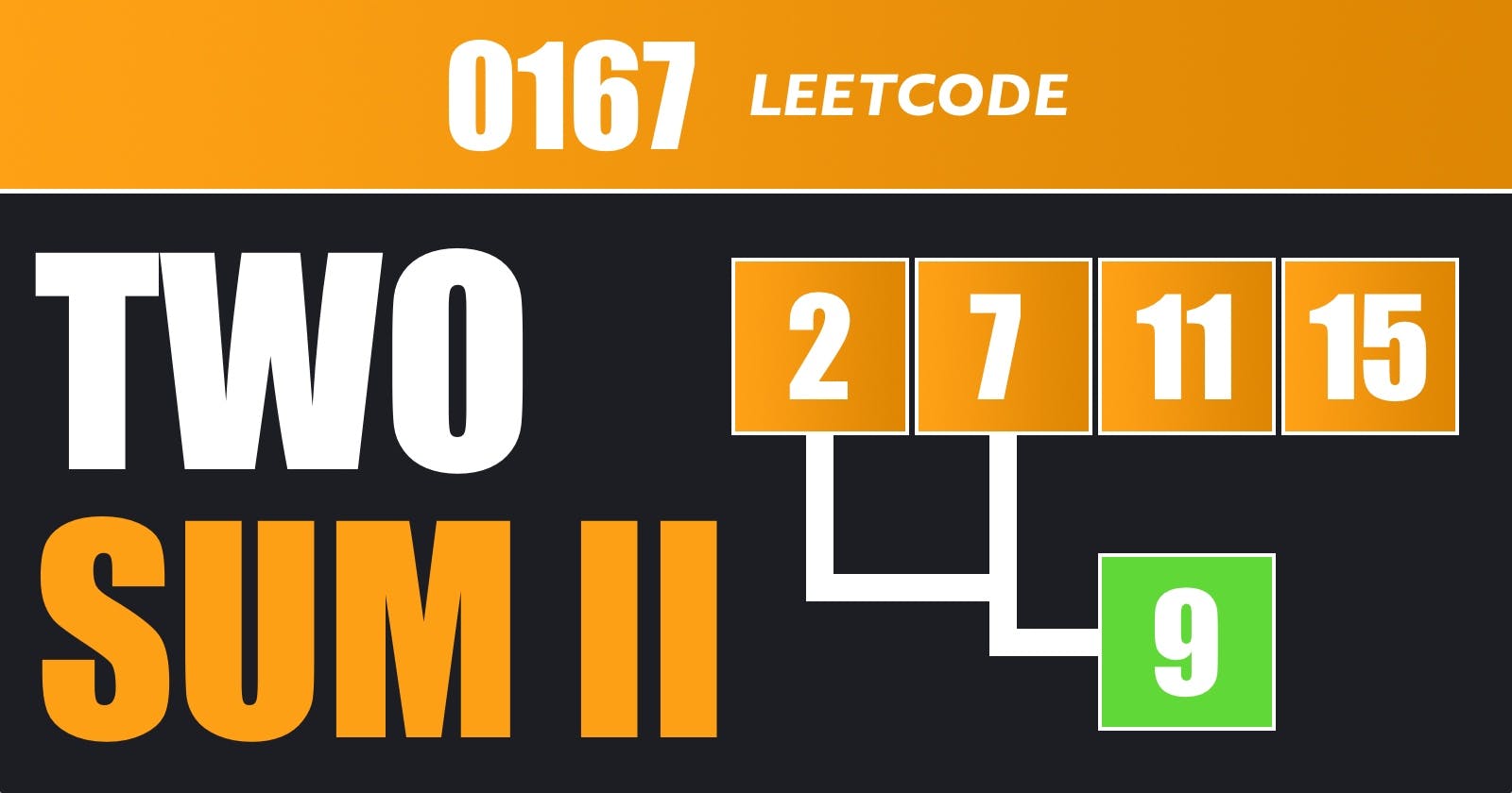 Two Sum II - Input Array Is Sorted - Leetcode 167