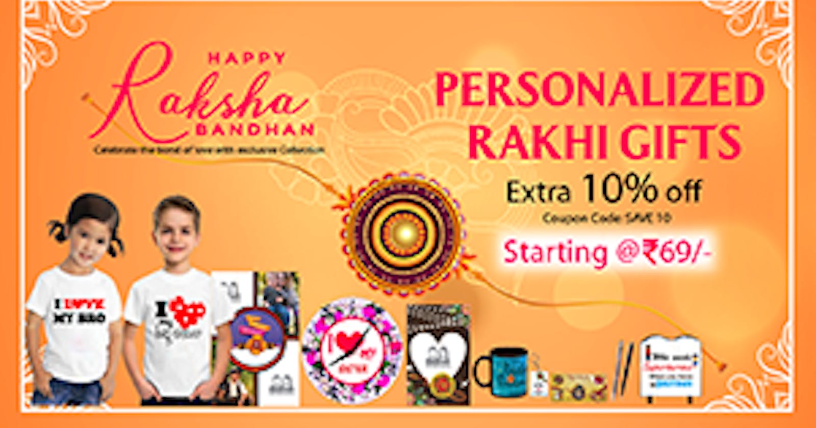 A Customized Rakhi to be remembered forever