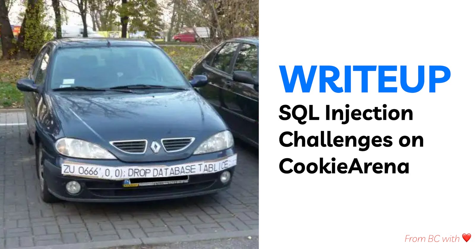 SQL Injection Challenges on CookieArena