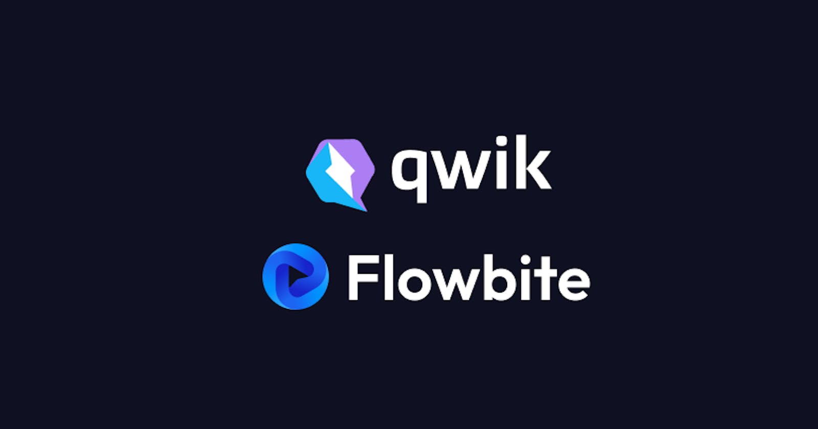 How to set up Tailwind CSS and Flowbite with a new Qwik project