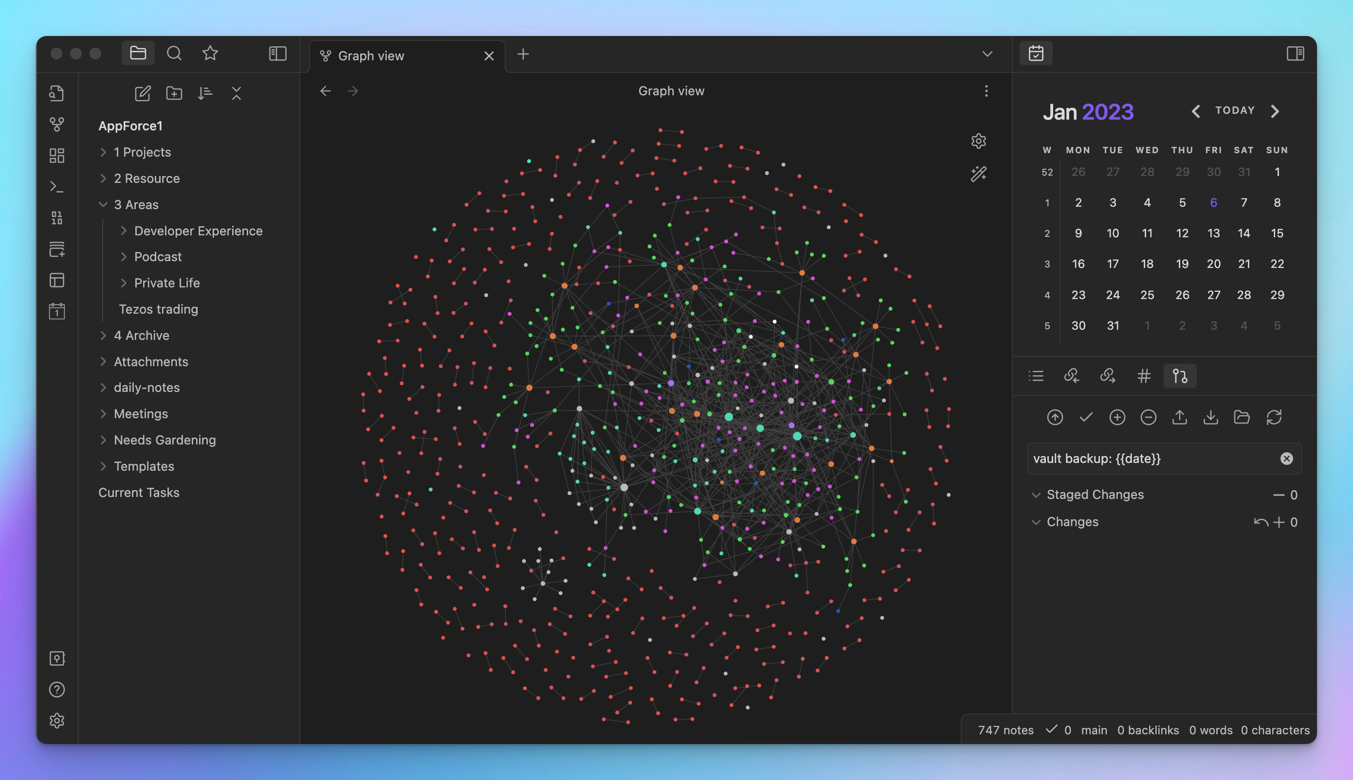 Using Obsidian for personal knowledge management