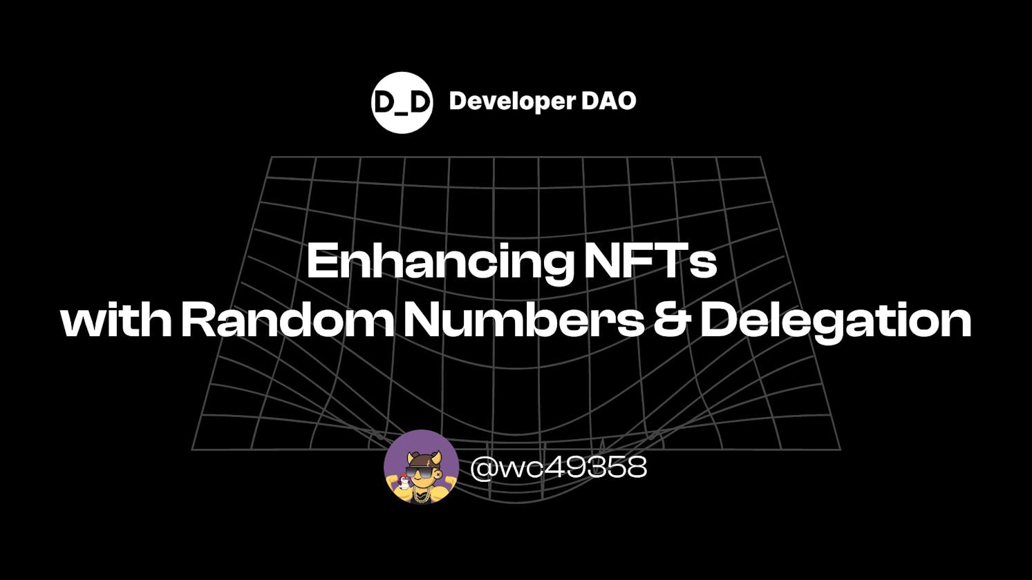 Enhancing NFTs with Random Numbers and Delegation