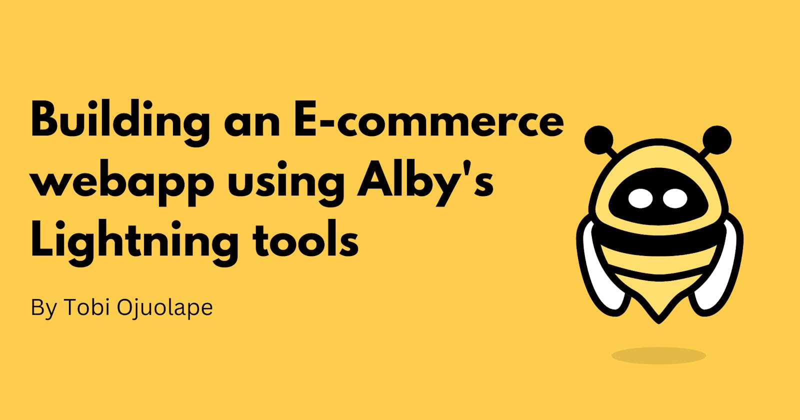 How to build a simple E-commerce web app using Alby's Lightning tools