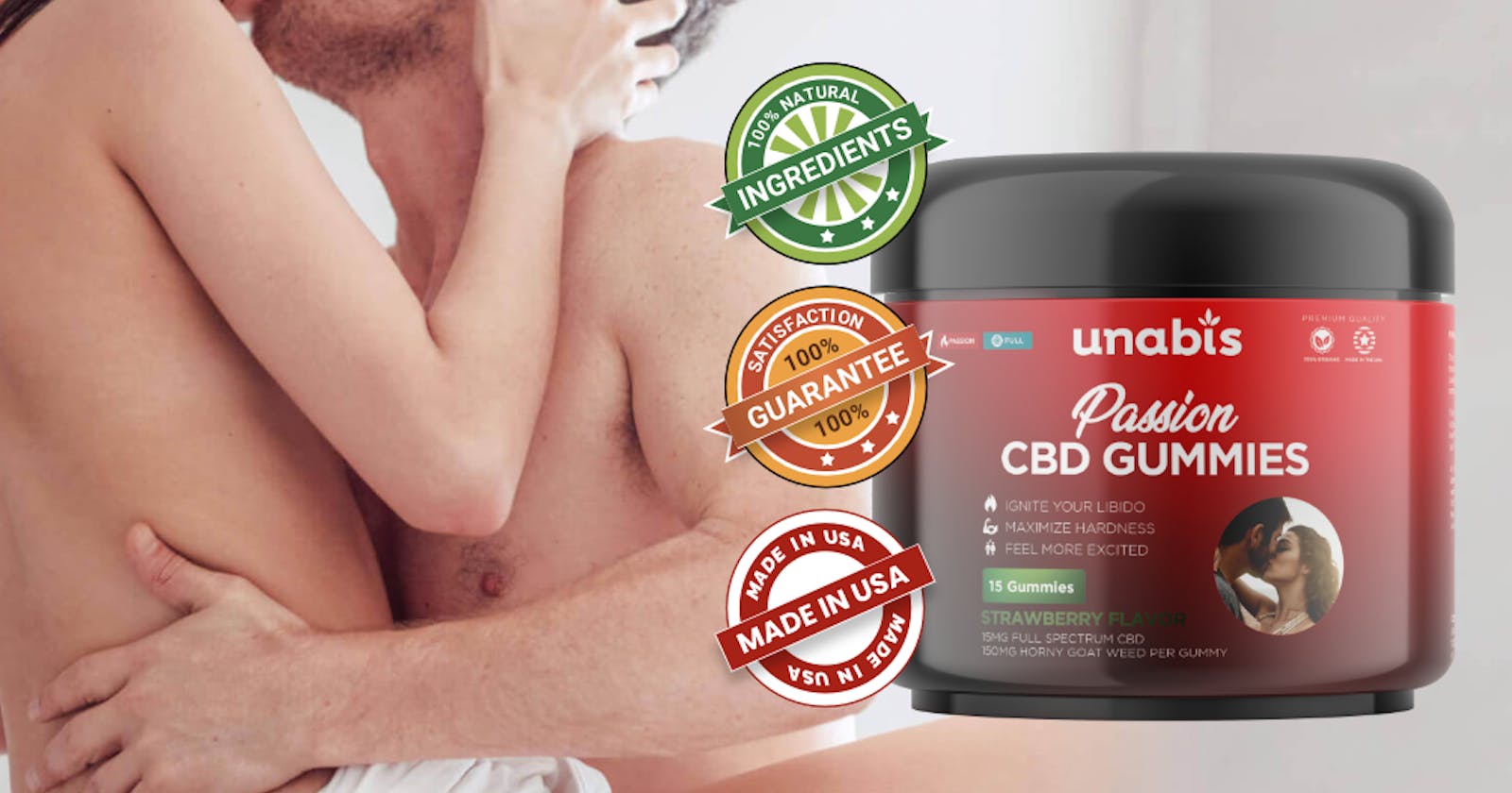 Passion CBD Gummies Reviews:100% Natural Pills To Improve Sexually Life!