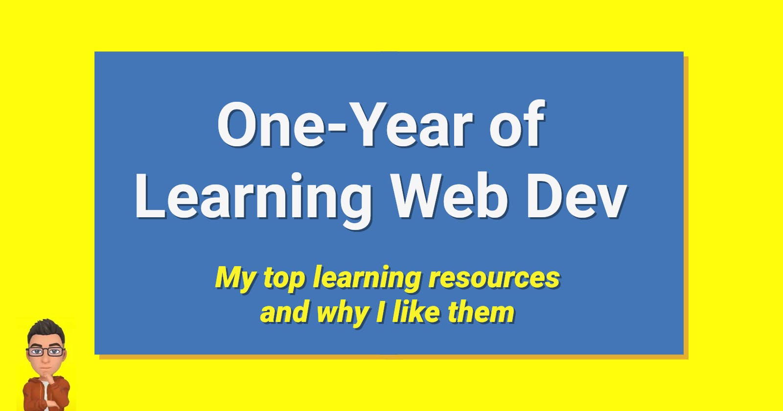 One-Year of Learning Frontend Web Development