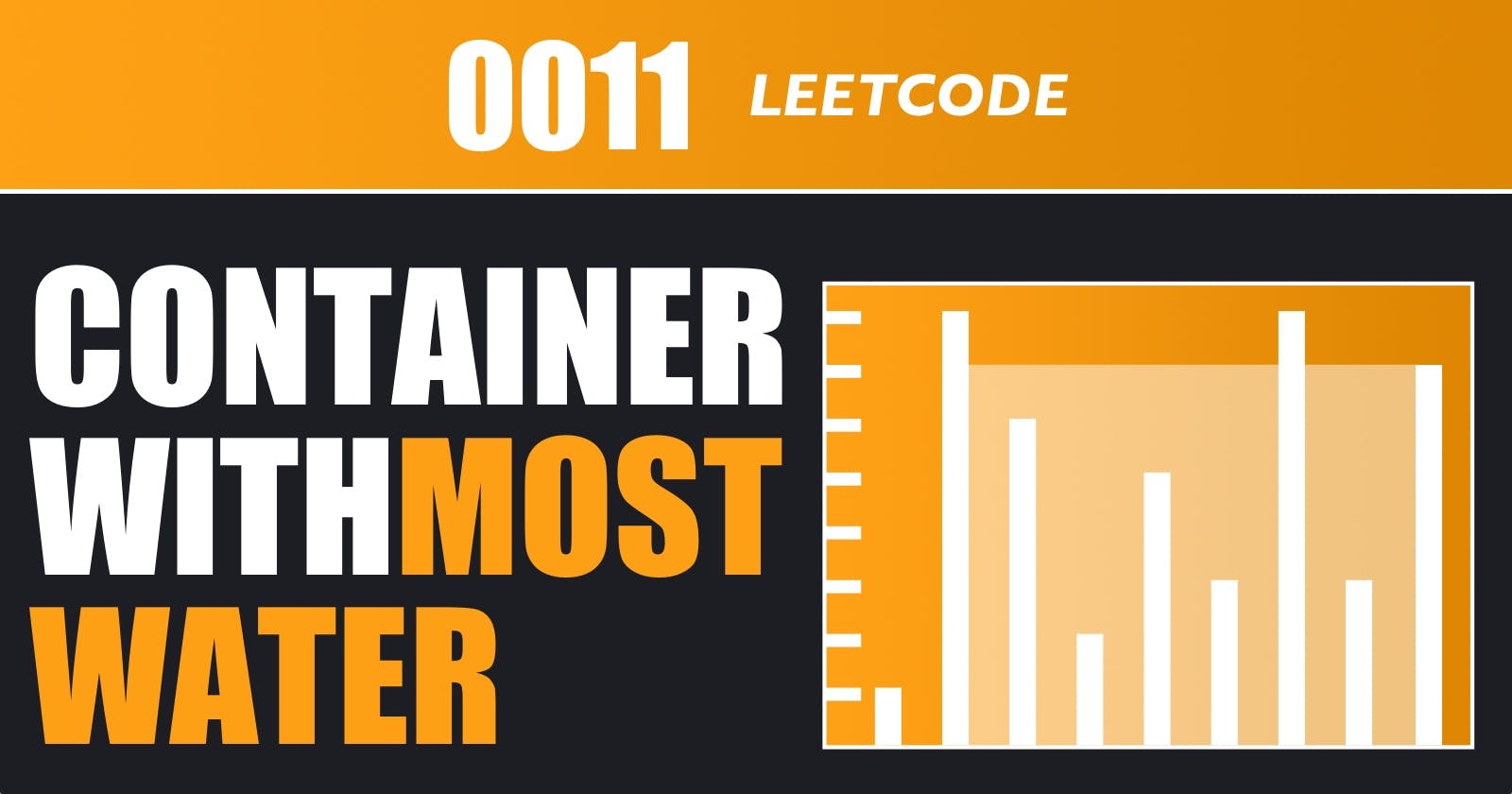 Container With Most Water - Leetcode 11