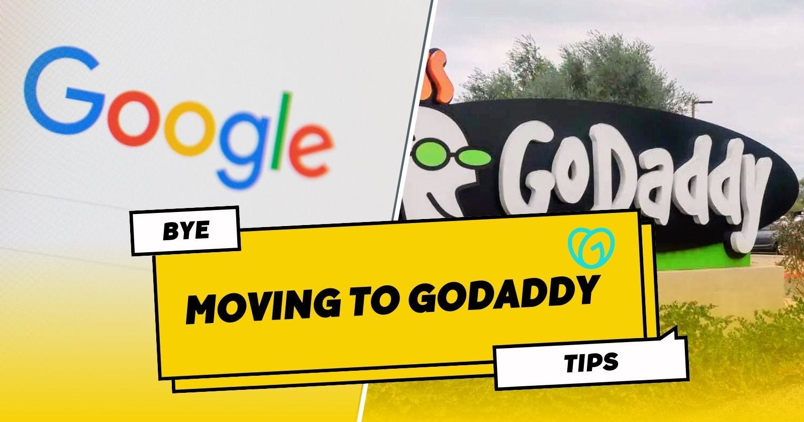 Move Domain to Godaddy From Google