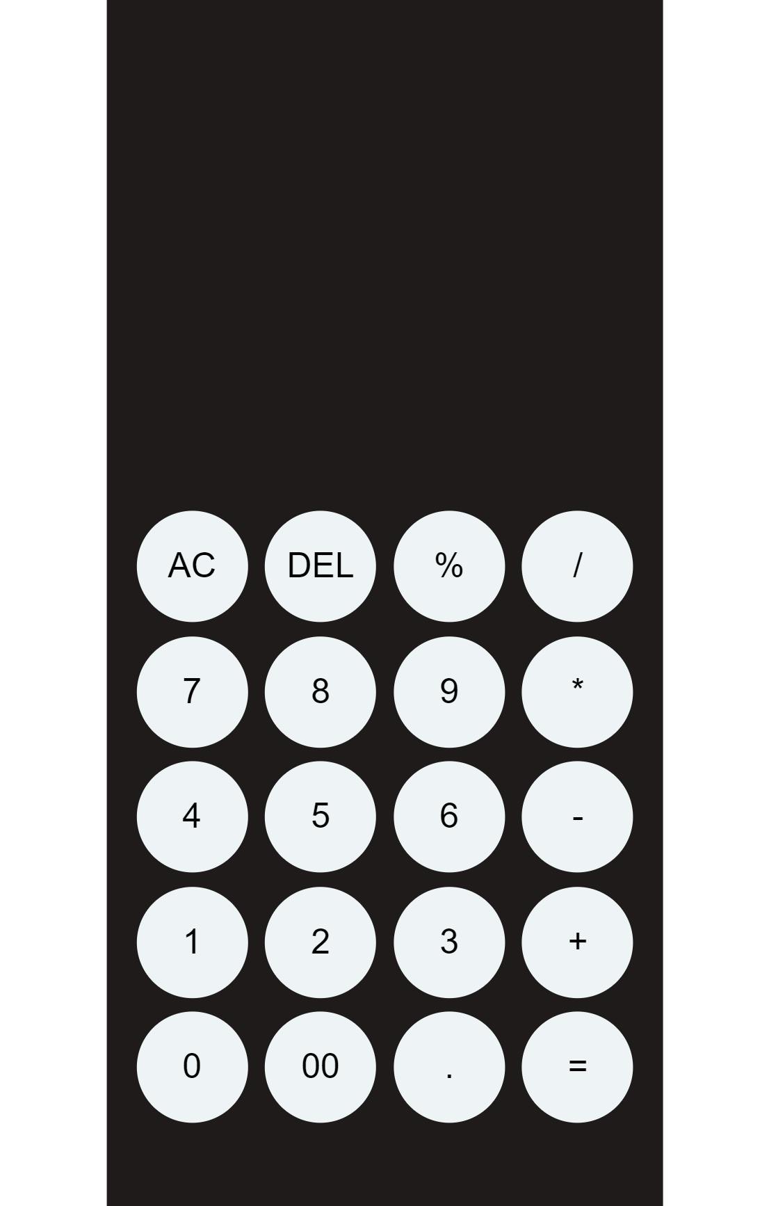 The calculator ux