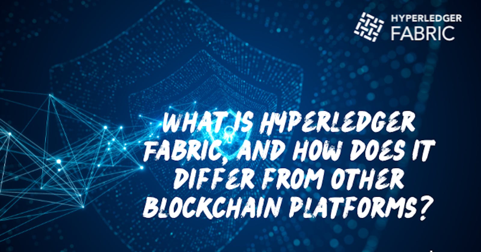 What is Hyperledger Fabric, and how does it differ from other blockchain platforms?
