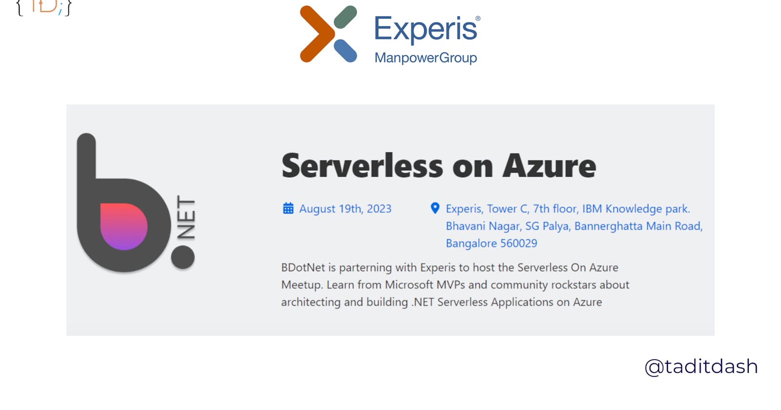 Serverless on Azure: A Recap of the Event