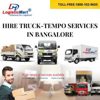 Truck on rent in Bangalore - LogisticMart