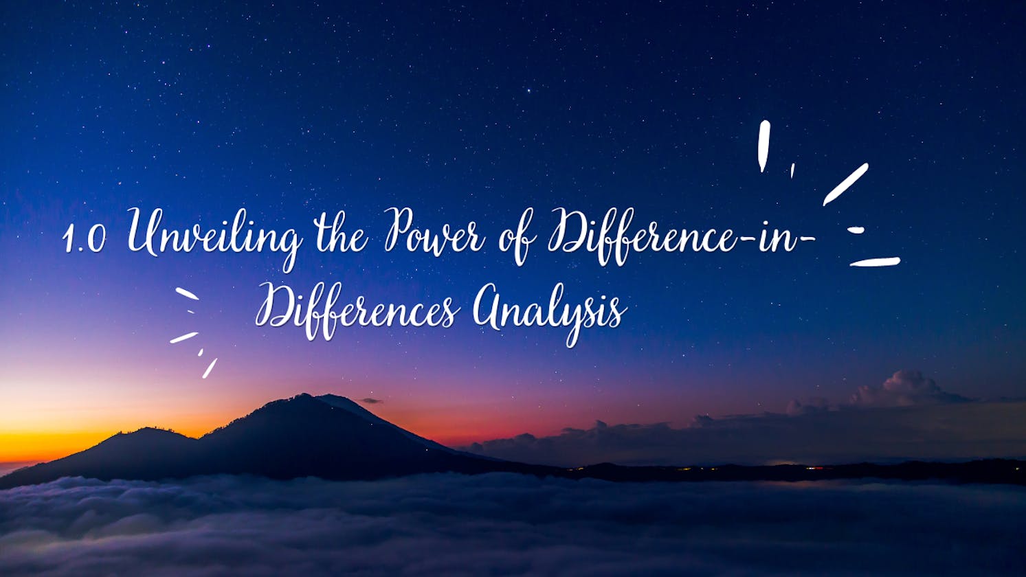 1.0 Unveiling the Power of Difference-in-Differences Analysis