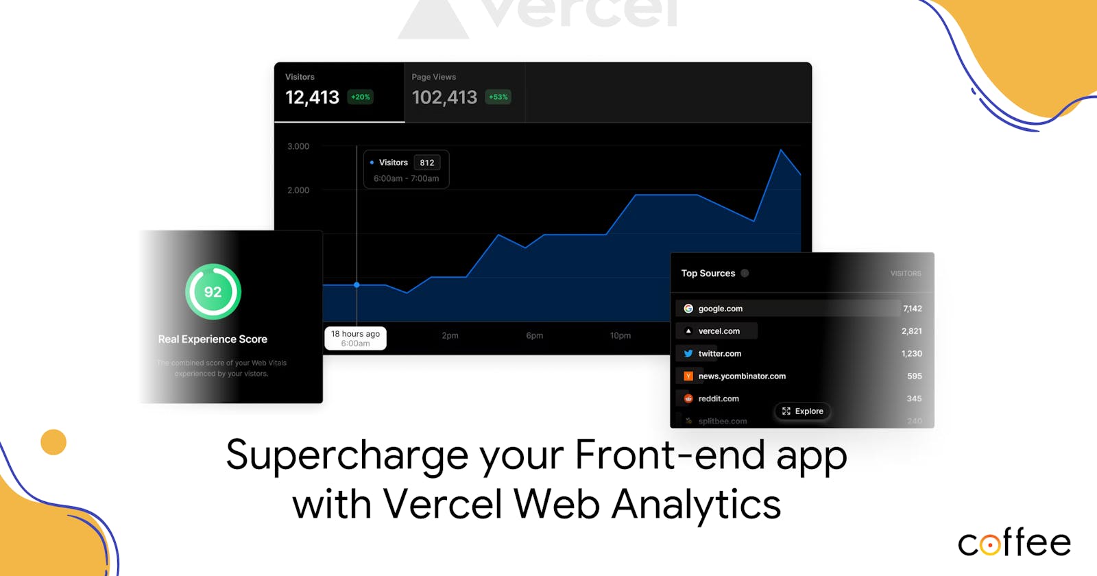 How to Supercharge your Front-end App hosted in Vercel with Web Analytics?