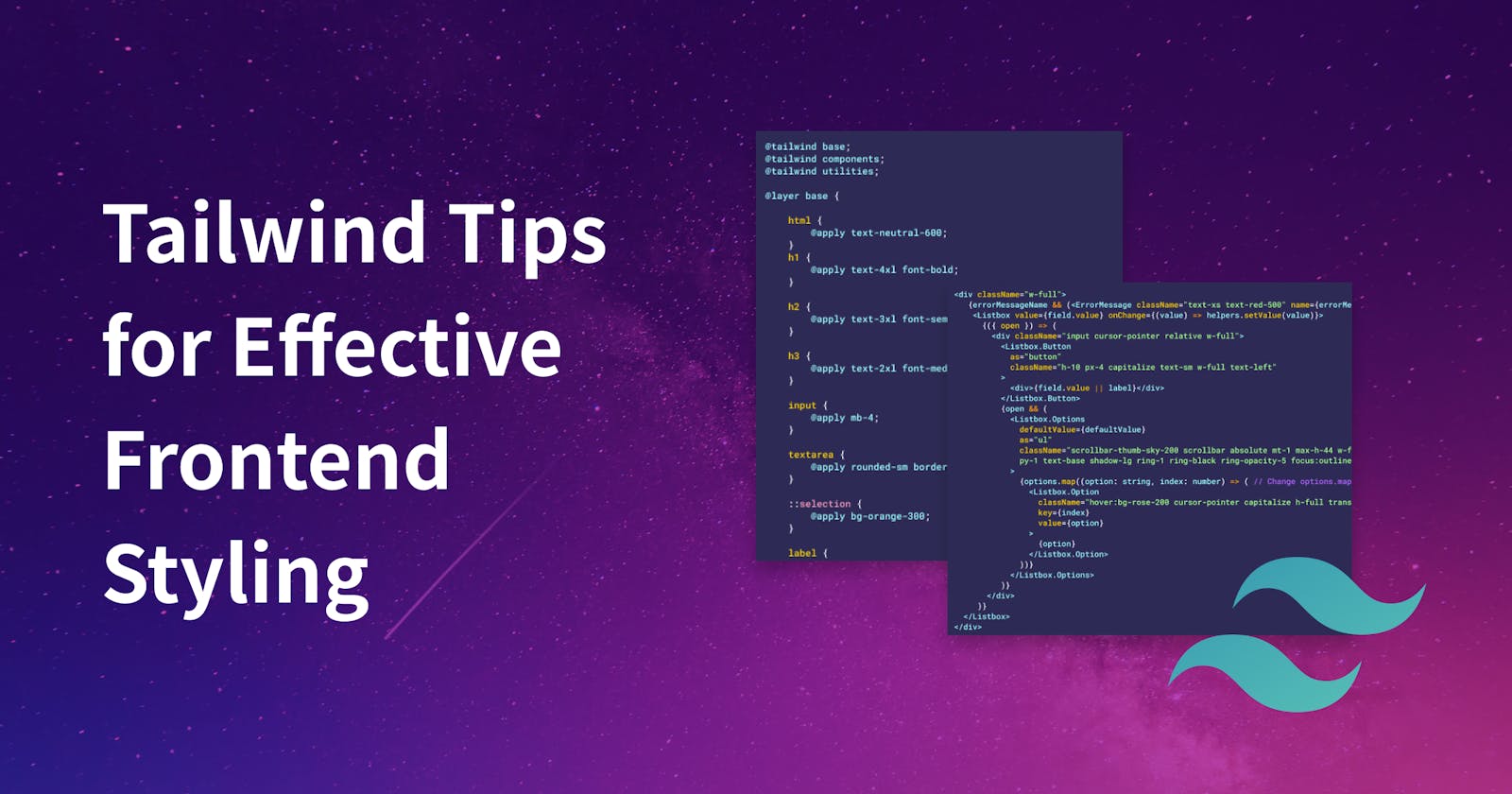 3 Tips for Using Tailwind for Effective Frontend Styling