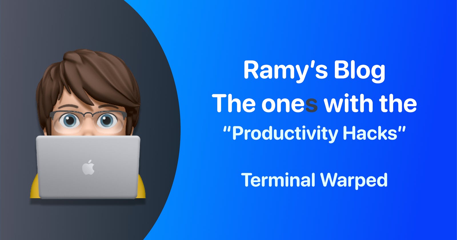 Productivity Hacks: Terminal Warped