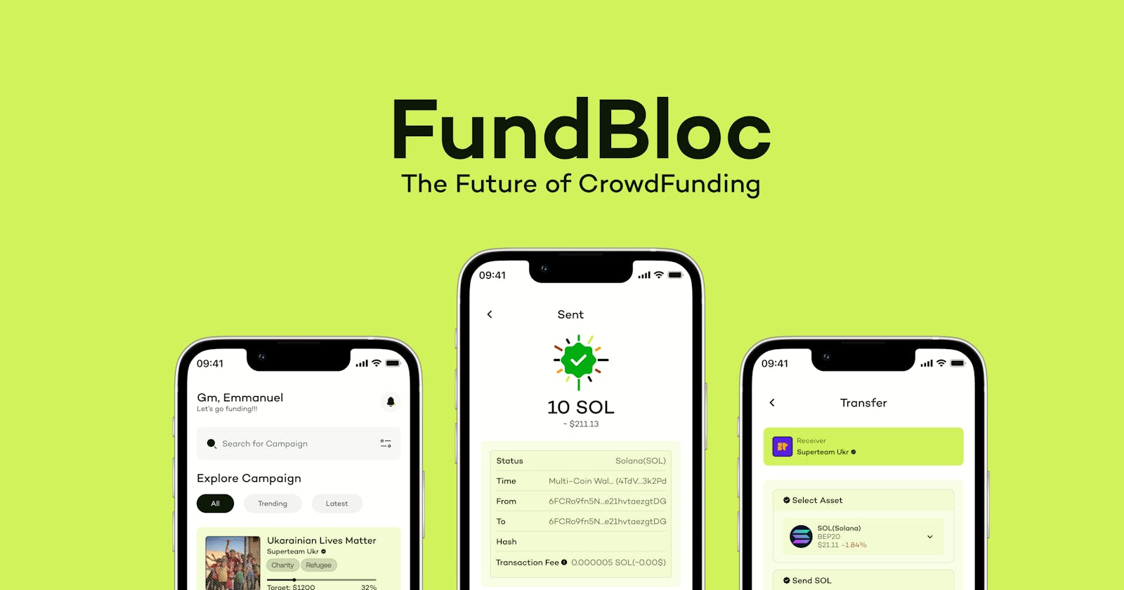 FundBloc - The Future of CrowdFunding