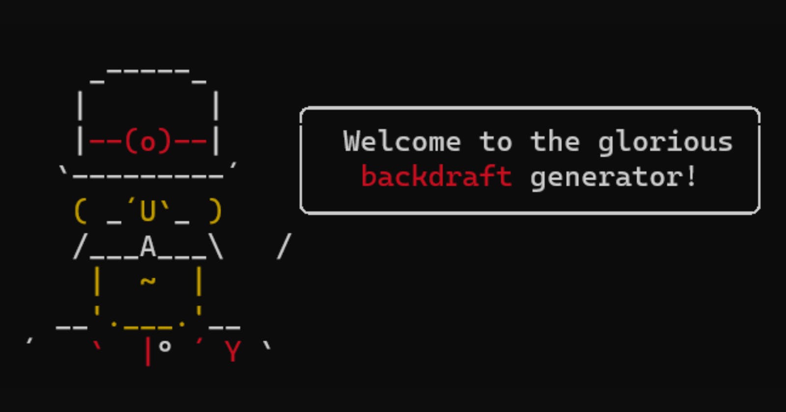 Automate Your Node.js Backend Development with the Backdraft Code Generator