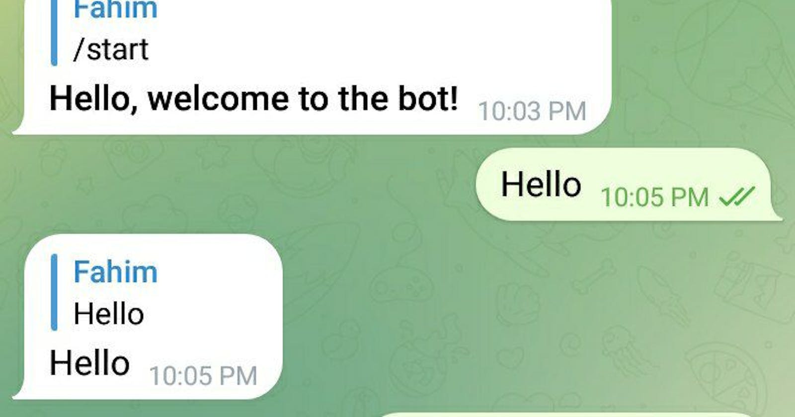 Creating a Basic Telegram Bot using Python and Telebot