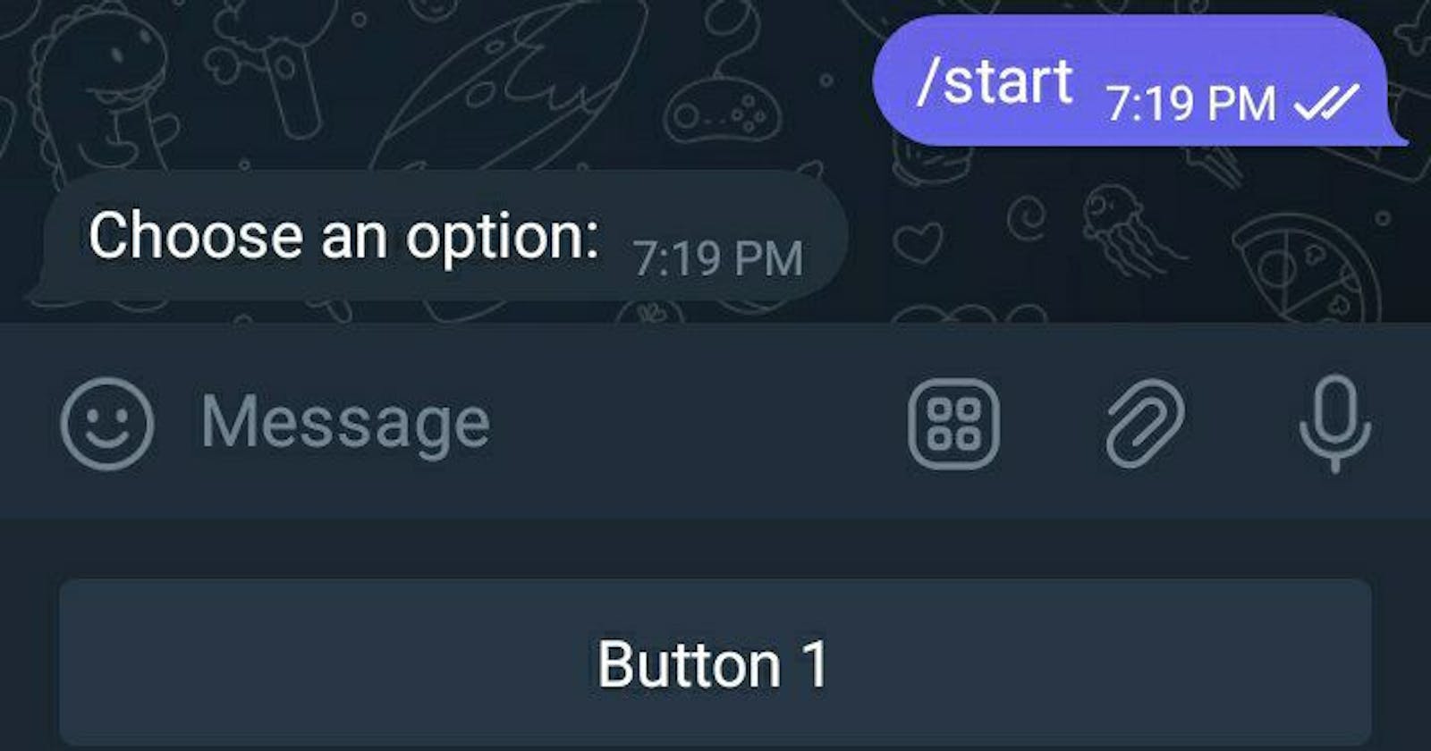 How to send Keyboard In Telegram Bot using pyTelegramBotApi (telebot)
