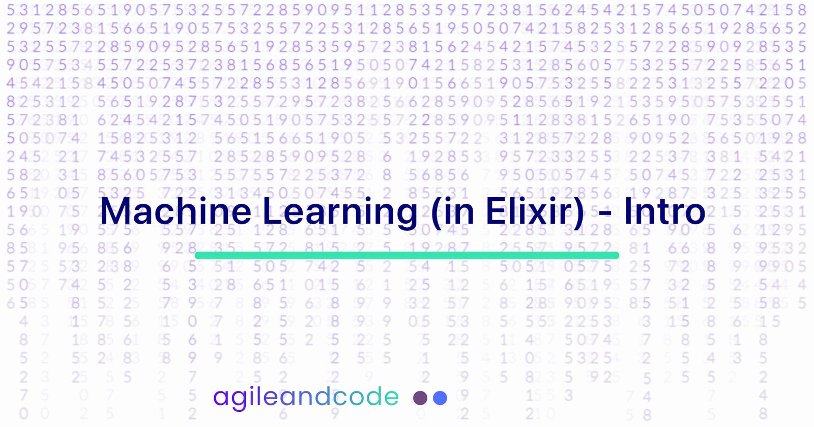 Machine Learning (in Elixir) - Intro
