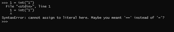 Python syntax error