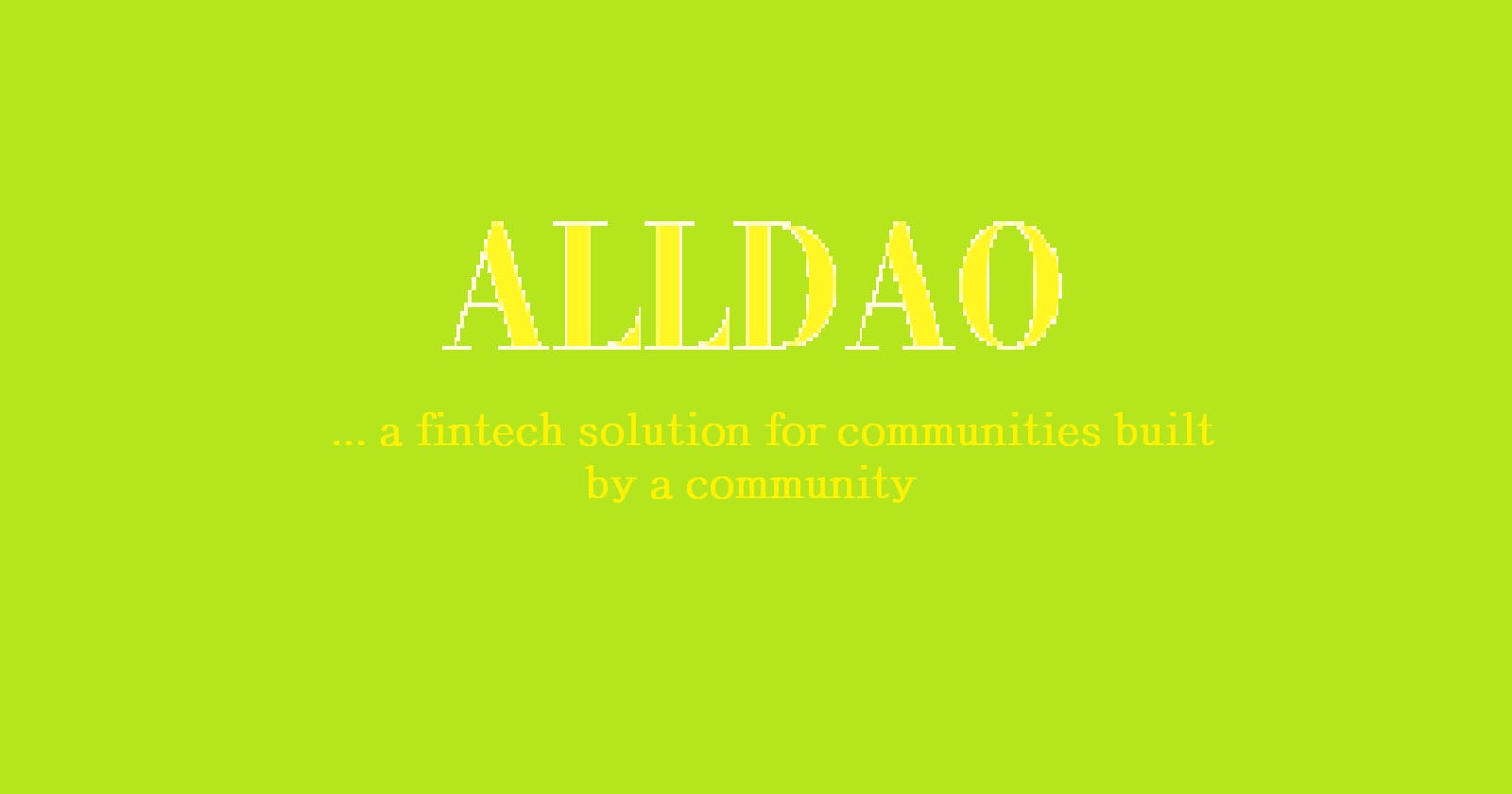 ALLDAO Blog - BUILDSPACE Series