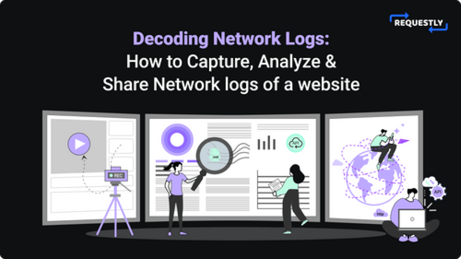 Decoding Network Logs: How to Capture, Analyze & Share Network logs of a website