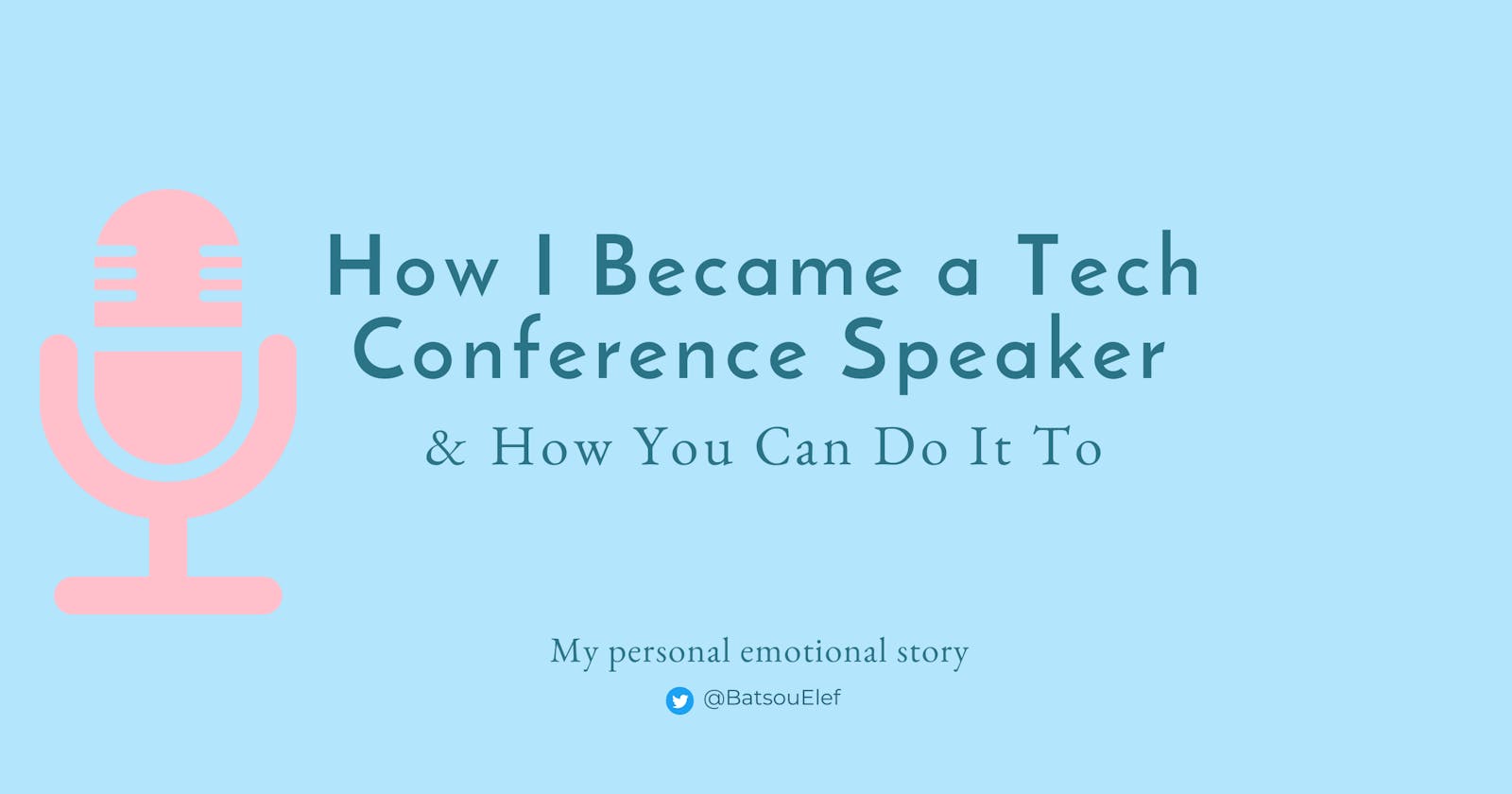 How I Became a Tech Conference Speaker as a Newbie & How You Can Do It Too