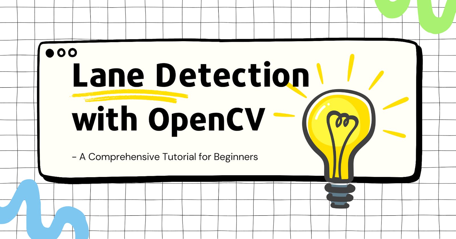 Simple Lane Detection with OpenCV