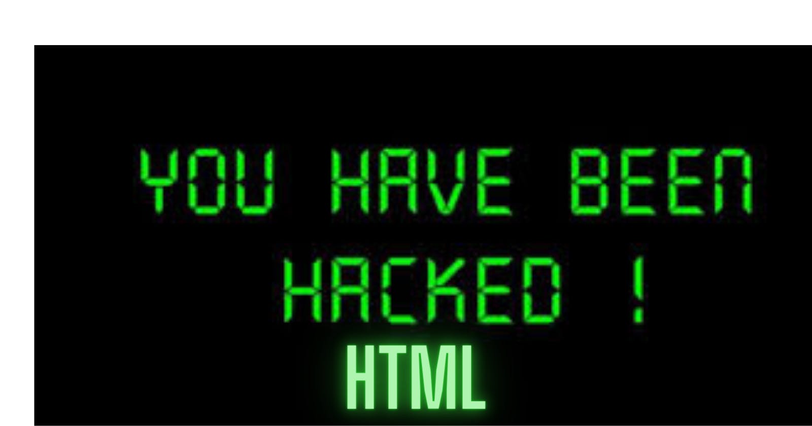 HTML Hack
