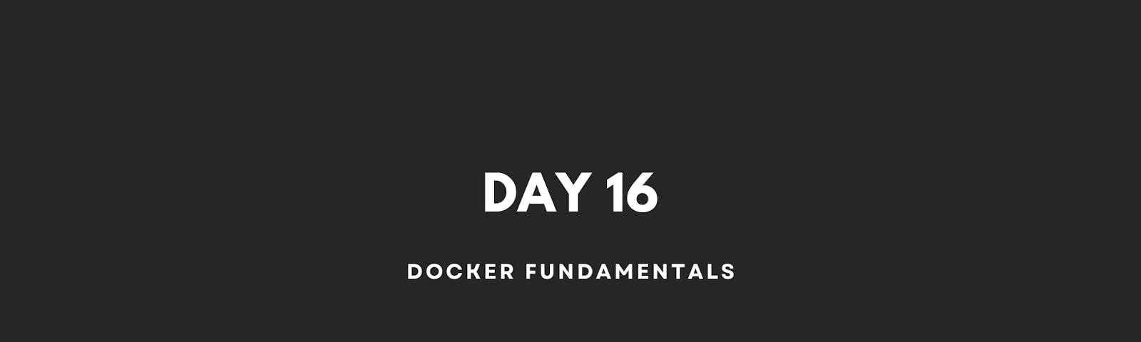 Docker for DevOps Engineers