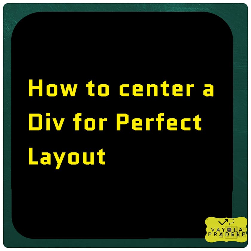 Demystifying CSS: How to Center a Div for Perfect Layouts
