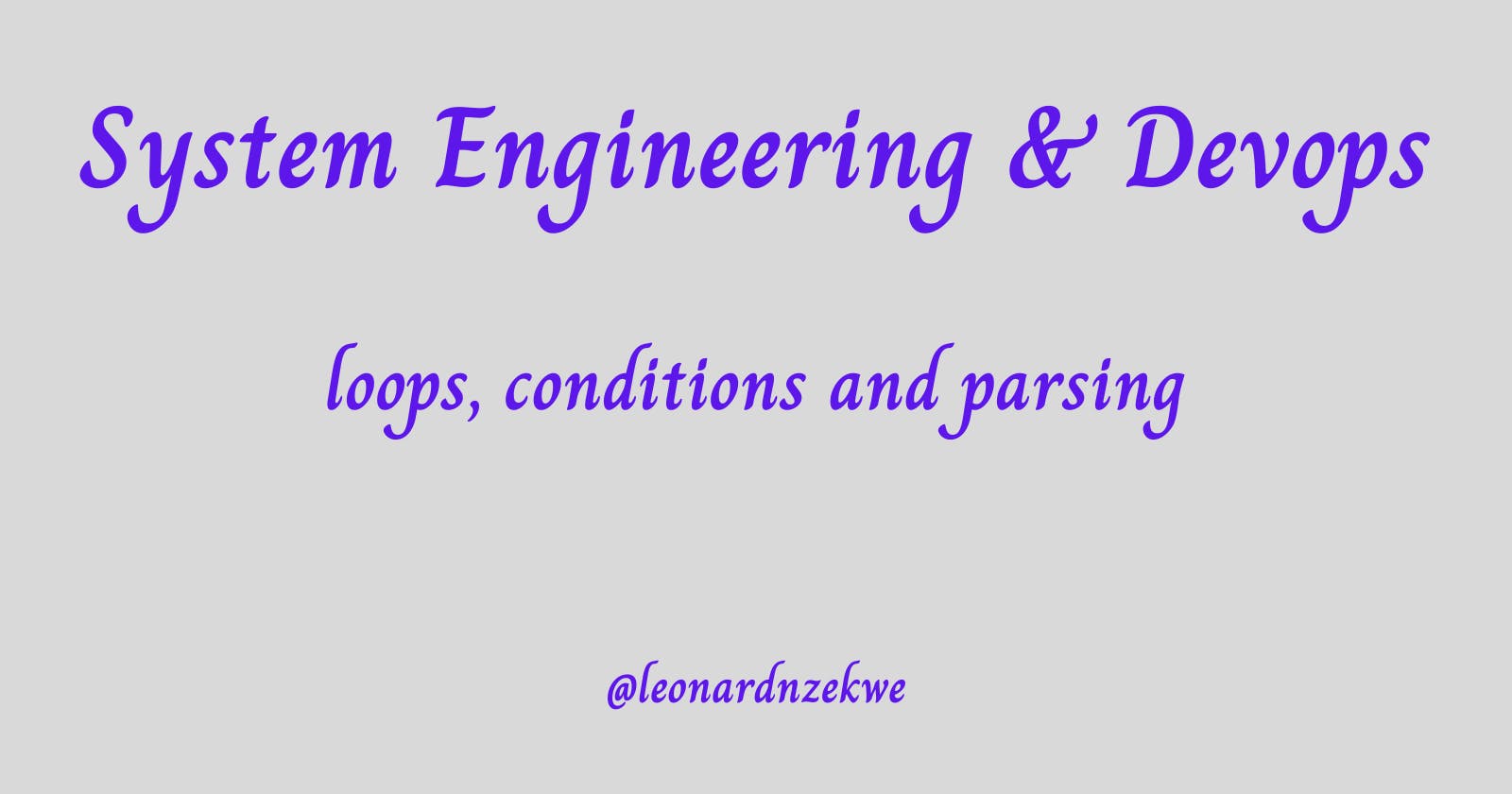 Cover Image for Loops, Conditions, and Parsing in Shell Scripting