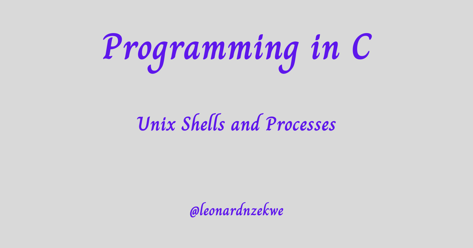 Unraveling the Mysteries of Unix Shells and Processes