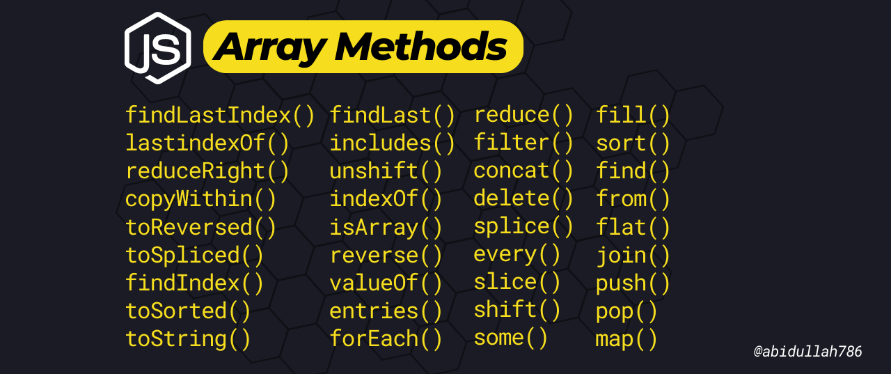 JavaScript Array Methods