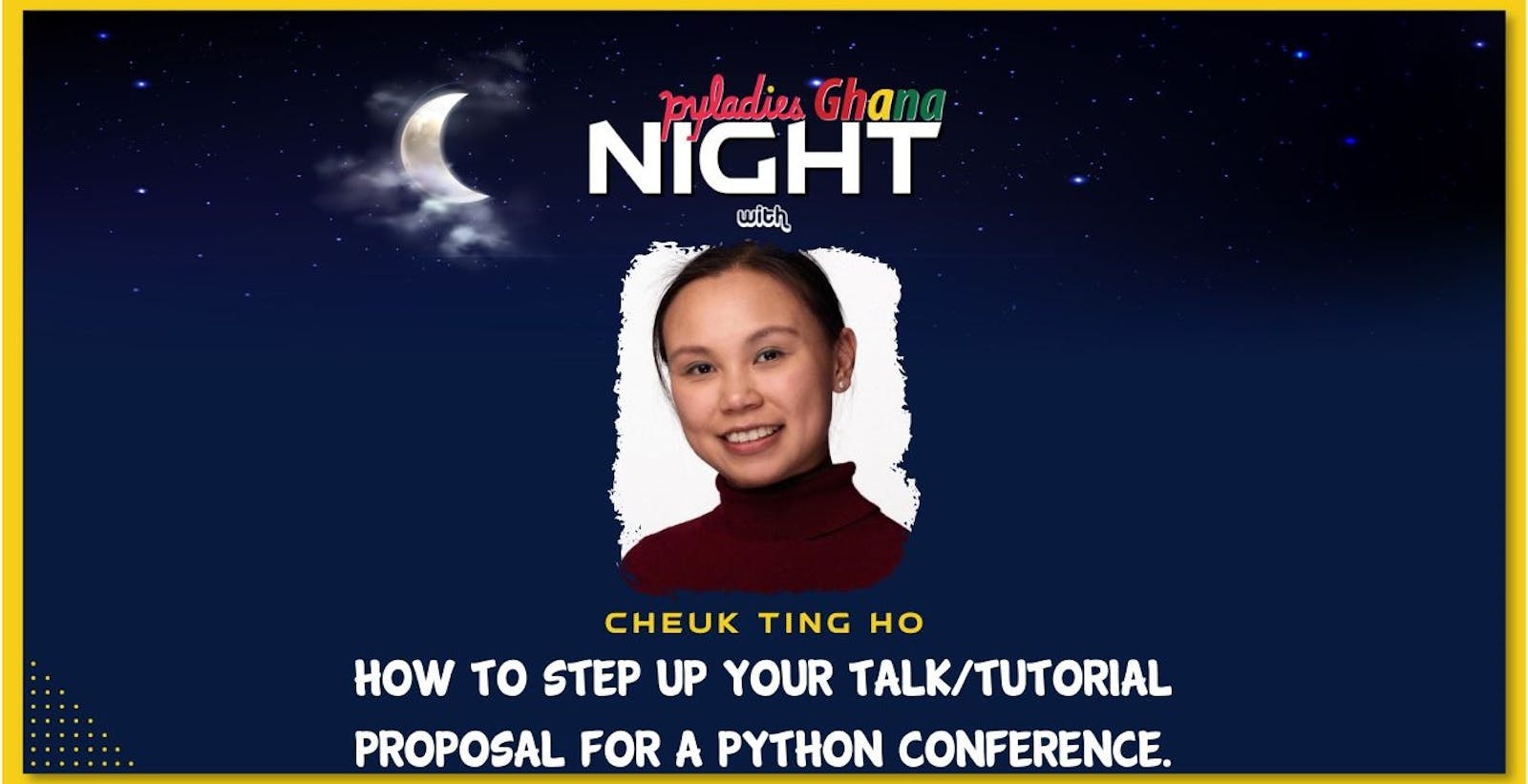 How to set up your talk or tutorial proposal for a Python conference