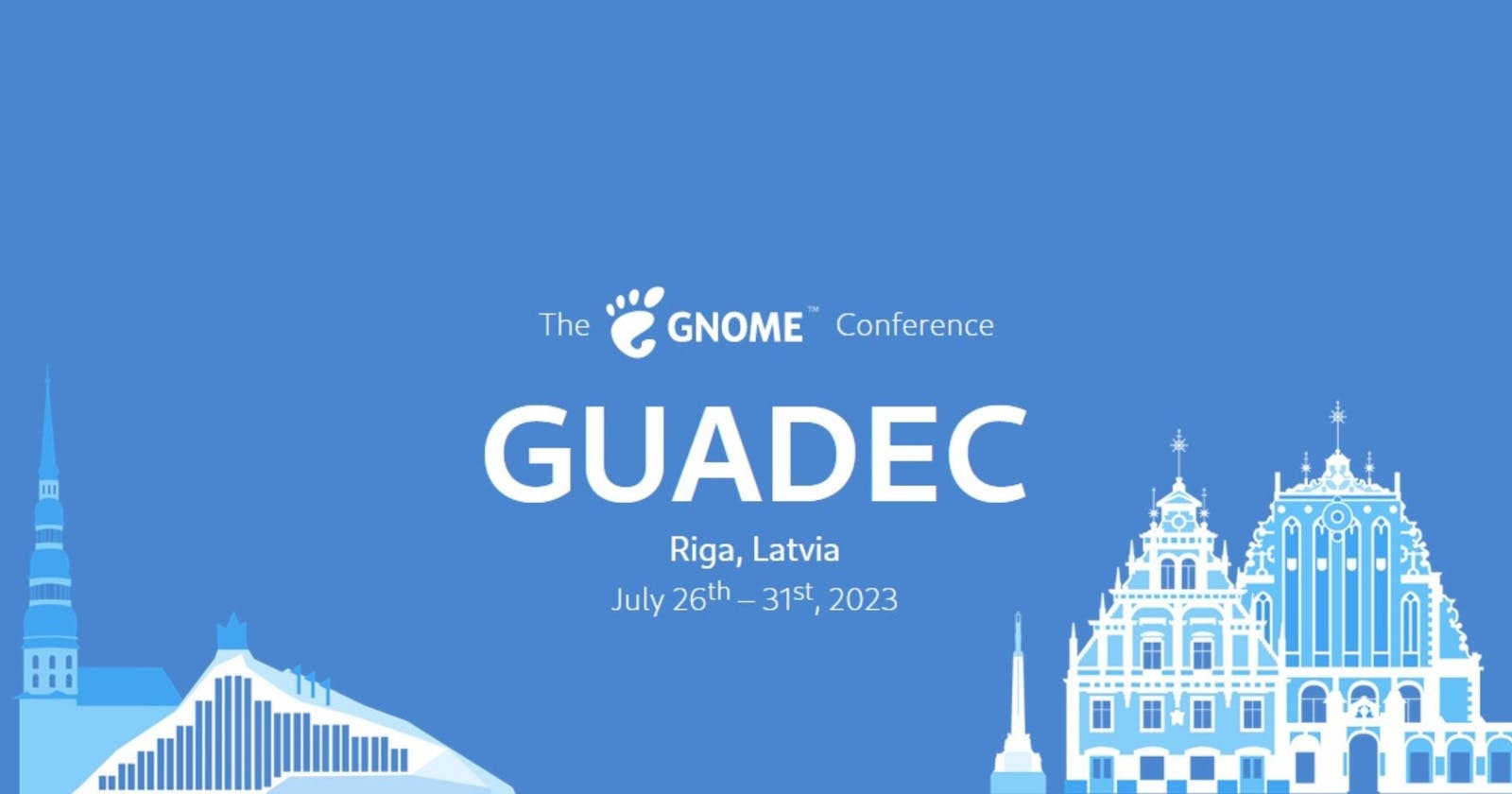 My first conference: GUADEC 2023