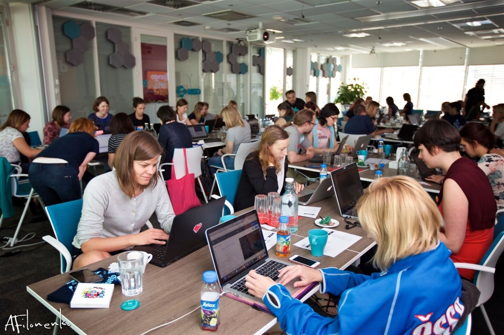 Atmosféra na workshopu