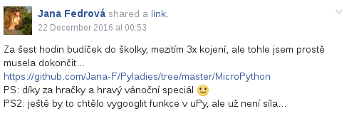Jako holka v Brně jsi už napůl programátorka